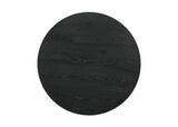 Jasper Ebony Black 47" 5-Piece Round Counter Height Dining Set - Ornate Home