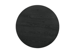 Jasper Ebony Black 47" 5-Piece Round Counter Height Dining Set - Ornate Home
