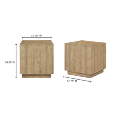Jasper Natural Accent Table - Ornate Home