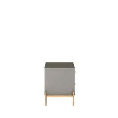 Jasper Nightstand in Grey (set of 2) - Ornate Home