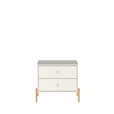Jasper Nightstand in Off White (set of 2) - Ornate Home