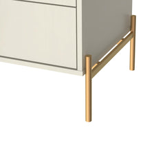 Jasper Nightstand in Off White (set of 2) - Ornate Home