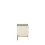 Jasper Nightstand in Off White (set of 2) - Ornate Home