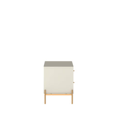 Jasper Nightstand in Off White (set of 2) - Ornate Home