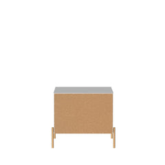 Jasper Nightstand in White Gloss (set of 2) - Ornate Home