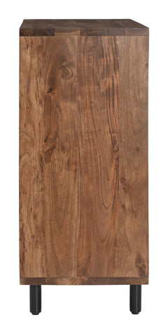 Jatil Walnut Cabinet - Ornate Home