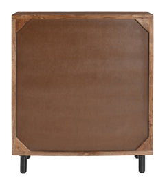Jatil Walnut Cabinet - Ornate Home