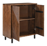 Jatil Walnut Cabinet - Ornate Home