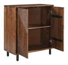 Jatil Walnut Cabinet - Ornate Home