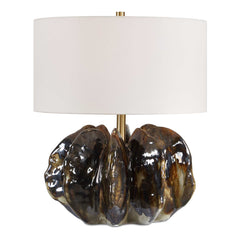 Jaudon Brown Glass Table Lamp - Ornate Home