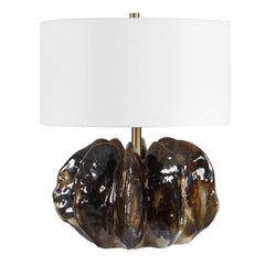 Jaudon Brown Glass Table Lamp - Ornate Home