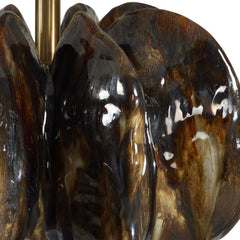 Jaudon Brown Glass Table Lamp - Ornate Home