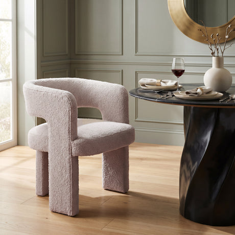 Java Sandy Beige Accent Chair - Ornate Home