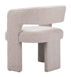 Java Sandy Beige Accent Chair - Ornate Home