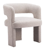 Java Sandy Beige Accent Chair - Ornate Home