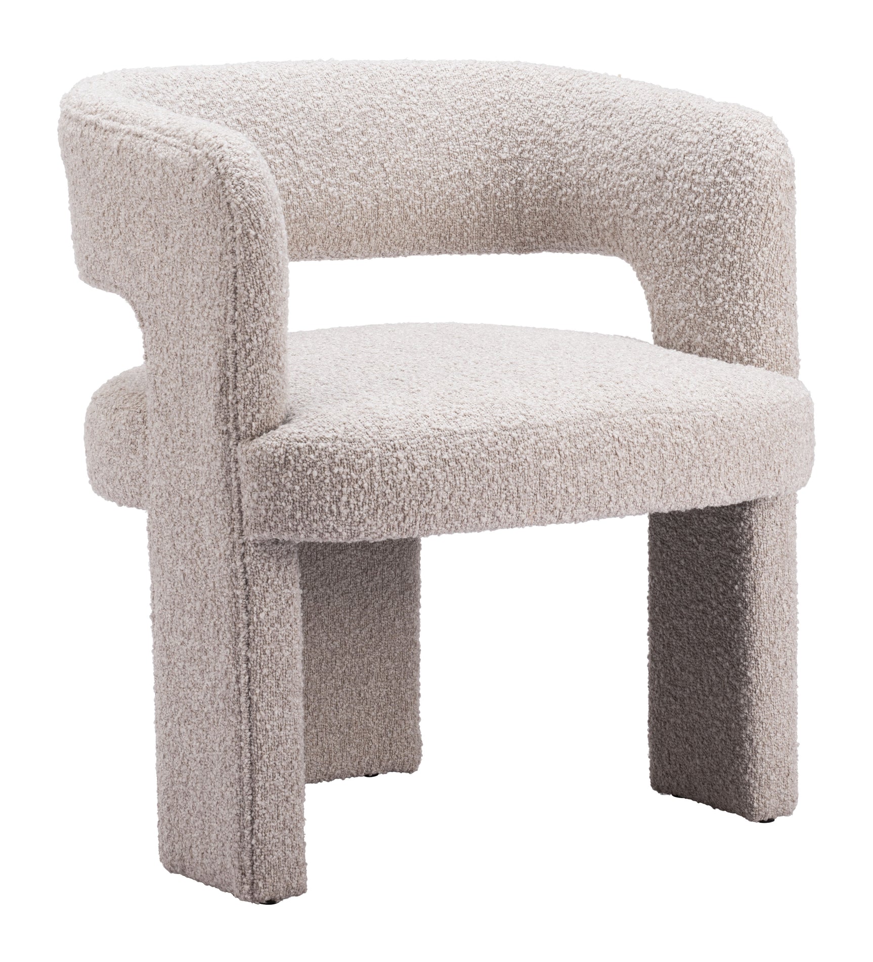 Java Sandy Beige Accent Chair - Ornate Home