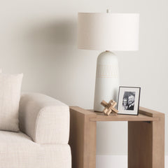 Javier Cream Light Base Table Lamp