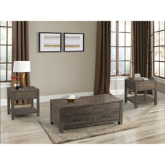 Jax Cherry 3-Piece Occasional Table Set