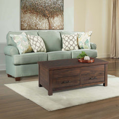 Jax Cherry Coffee Table with Lift Top - Ornate Home