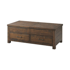 Jax Cherry Coffee Table with Lift Top - Ornate Home