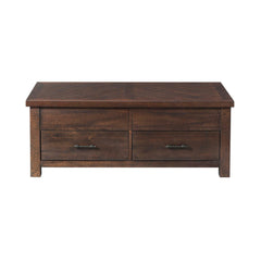 Jax Cherry Coffee Table with Lift Top - Ornate Home