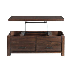 Jax Cherry Coffee Table with Lift Top - Ornate Home