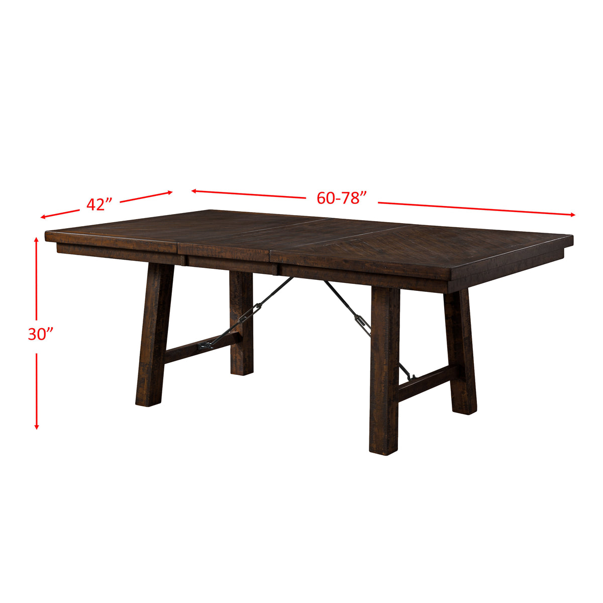 Jax Cherry Dining Table - Ornate Home