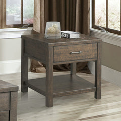 Jax Cherry End Table - Ornate Home