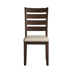 Jax Cherry Ladder Back Side Chair (Set of 2)