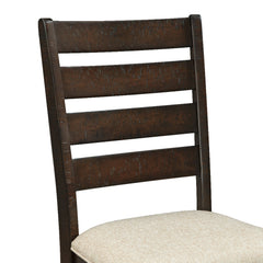 Jax Cherry Ladder Back Side Chair (Set of 2)
