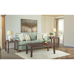 Jax Cherry Three Table Occasional Set - Ornate Home