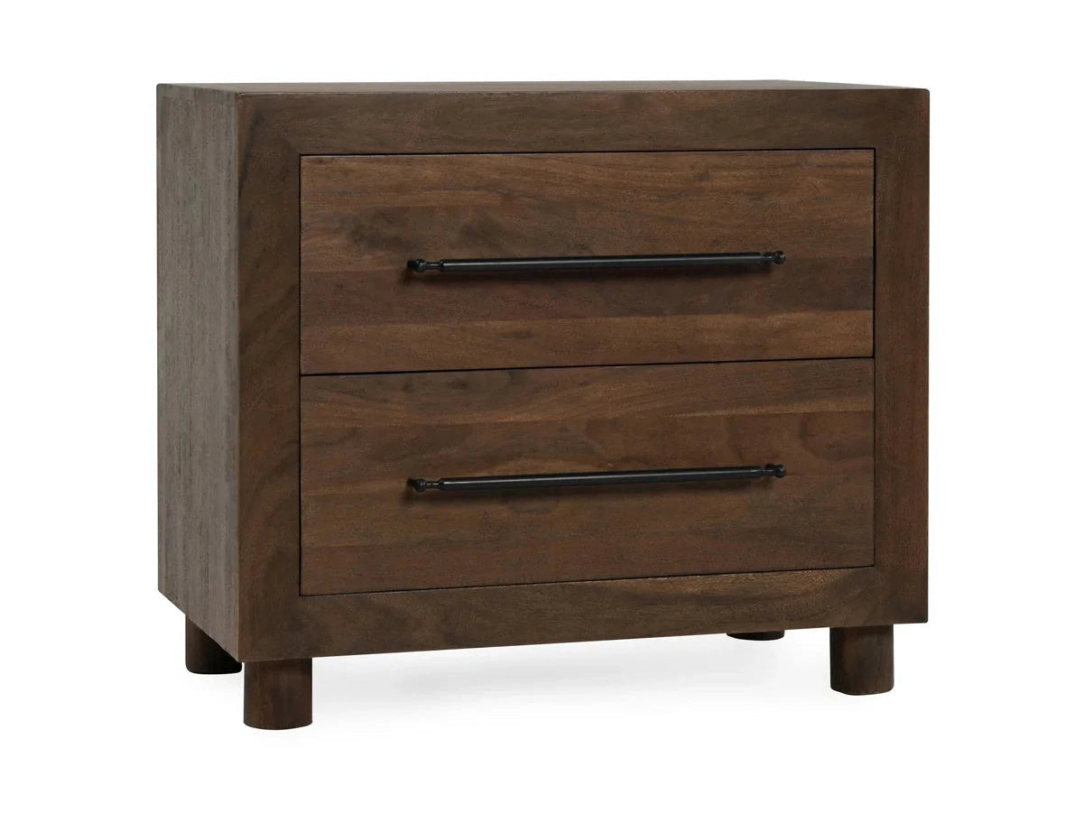 Jaxon Brown Nightstand - Ornate Home