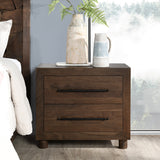 Jaxon Brown Nightstand - Ornate Home