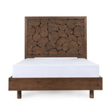 Jaxon Cocoa Brown Cal King Bed - Ornate Home