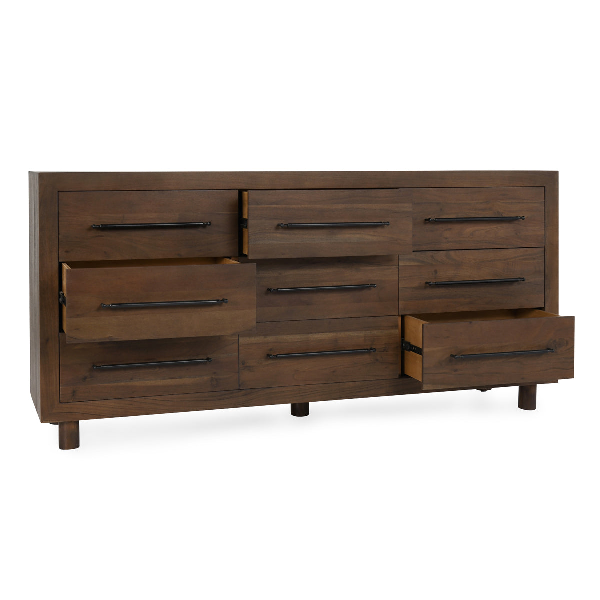 Jaxon Cocoa Brown Dresser - Ornate Home