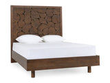 Jaxon Cocoa Brown Eastern King Bed - Ornate Home