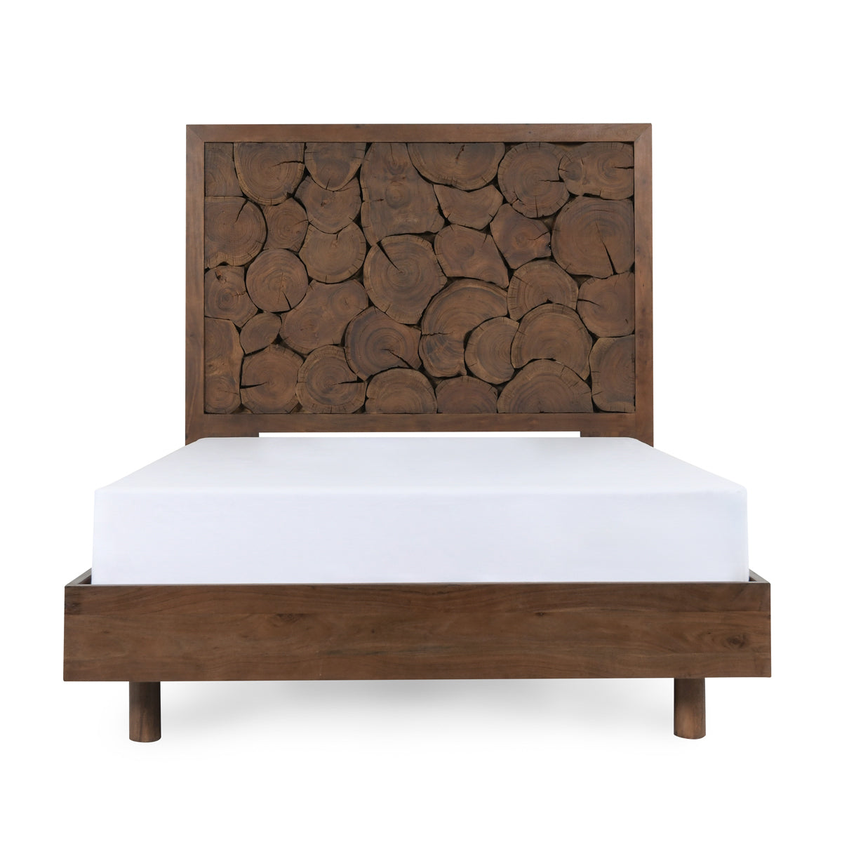 Jaxon Cocoa Brown Eastern King Bed - Ornate Home
