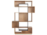 Jaxon Natural Oak Etagere - Ornate Home