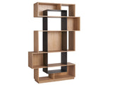 Jaxon Natural Oak Etagere - Ornate Home