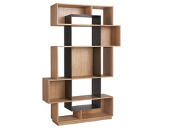 Jaxon Natural Oak Etagere - Ornate Home