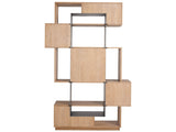 Jaxon Natural Oak Etagere - Ornate Home
