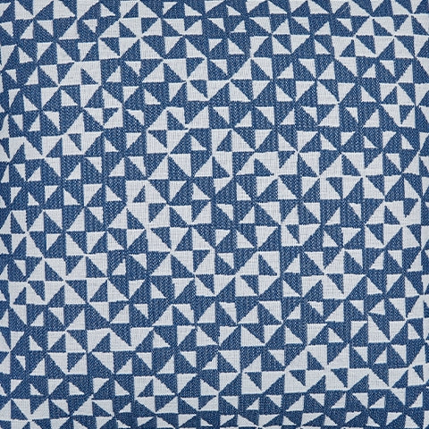 Jaycott Next-Gen Nuvella Blue/White Pillow (Online Special Price) - Ornate Home