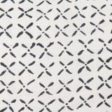 Jayden Cream/Black 22x22 Linen Square Pillow Cover - Ornate Home