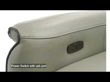 Jayke Light Gray Power Motion Sectional Sofa - Ornate Home