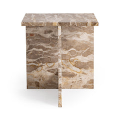 Jaylani Desert Drift 17" Square End Table - Ornate Home