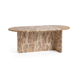 Jaylani Desert Drift 47" Oval Coffee Table