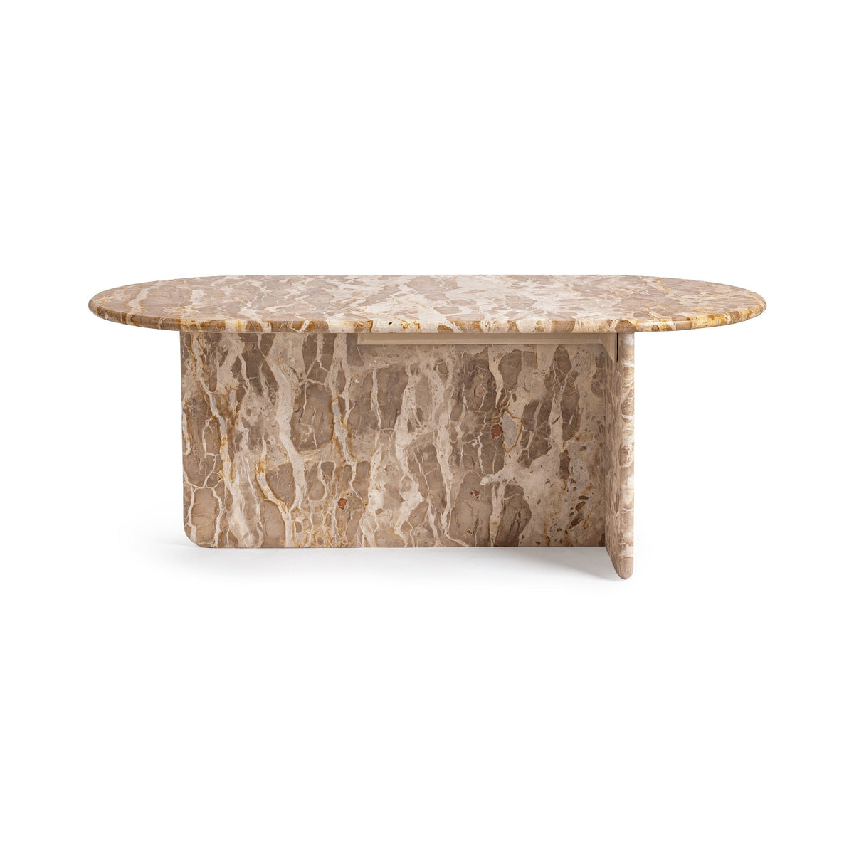 Jaylani Desert Drift 47" Oval Coffee Table