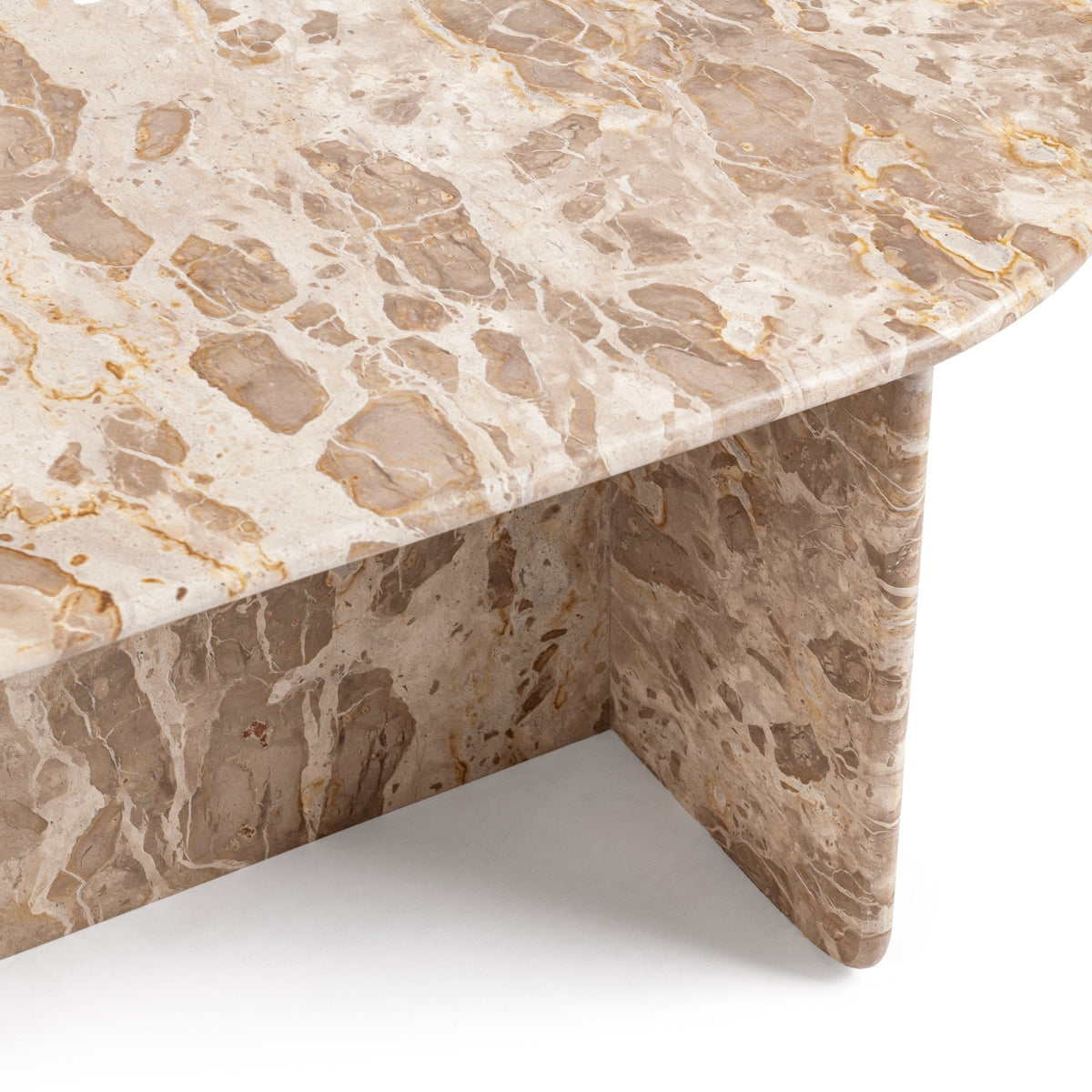 Jaylani Desert Drift 47" Oval Coffee Table