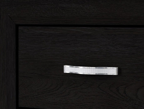 Jaylen Black Upholstered Panel Bedroom Set - Ornate Home