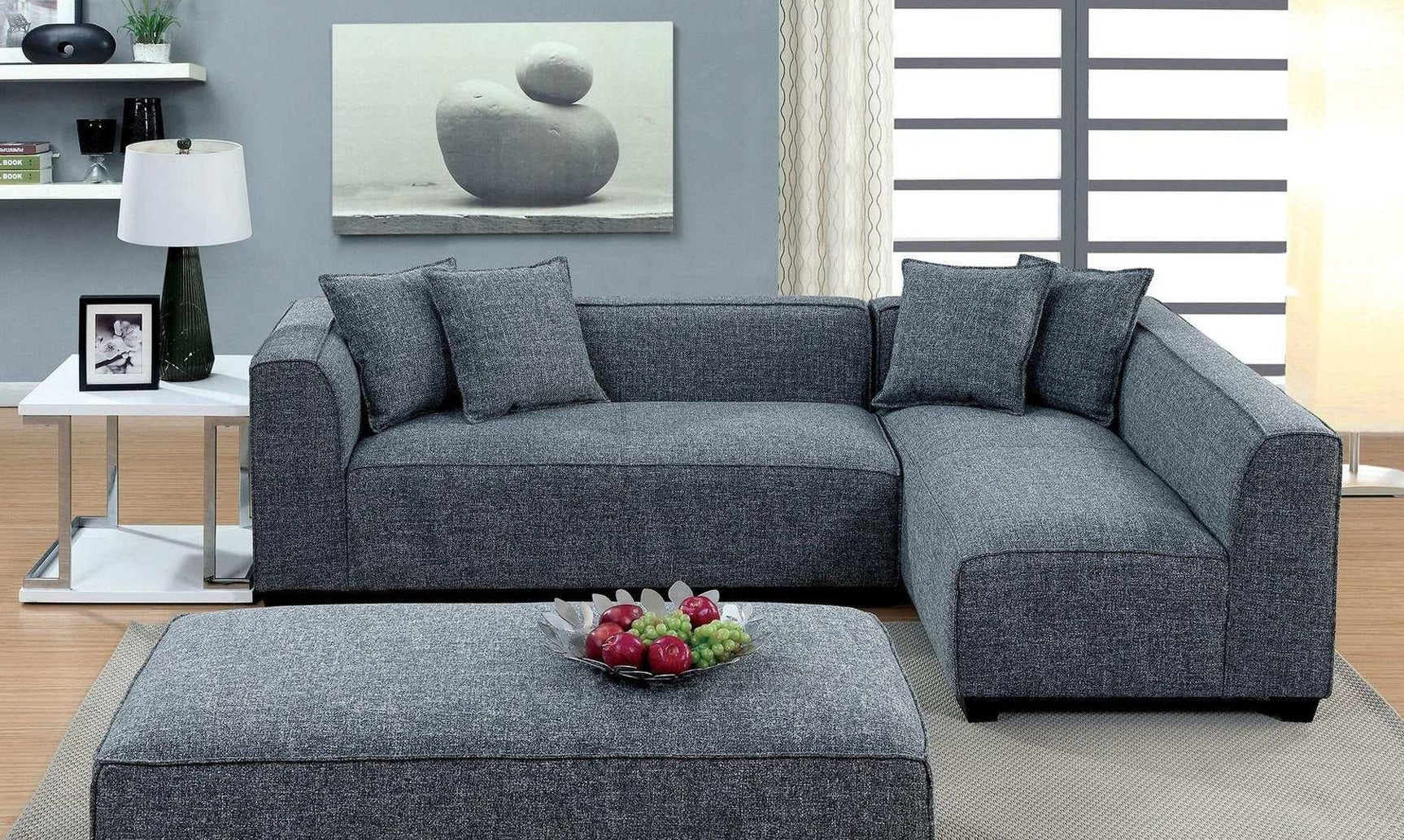 Jaylene Gray Sectional Sofa - Ornate Home